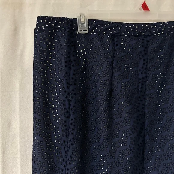 Vintage Sevier Skirts Blue Embroidered Skirt –Estimated Size 20W (1X–2X) - Picture 3 of 16